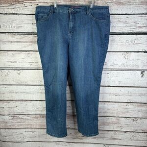 Gloria‎ Vanderbilt Women’s Plus Size 24W Classic Amanda Jeans Straight Leg Denim
